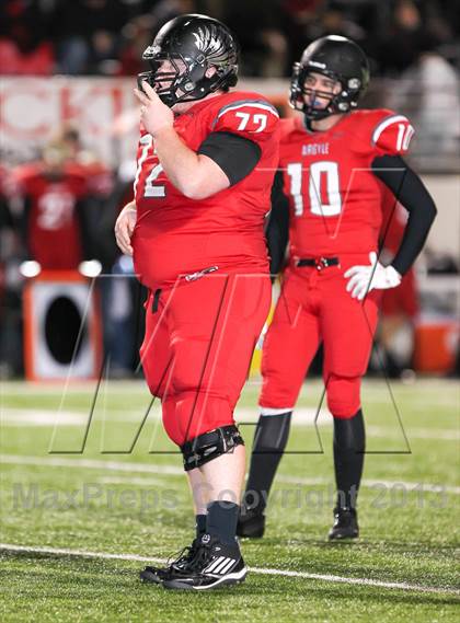 Thumbnail 2 in Argyle vs. Krum (UIL 3A D2 Bi-District Playoff) photogallery.