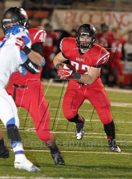 Thumbnail 3 in Argyle vs. Krum (UIL 3A D2 Bi-District Playoff) photogallery.