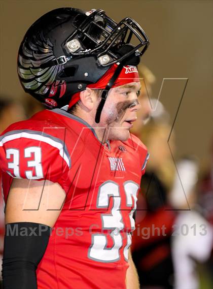 Thumbnail 3 in Argyle vs. Krum (UIL 3A D2 Bi-District Playoff) photogallery.