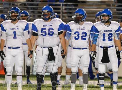 Thumbnail 3 in Argyle vs. Krum (UIL 3A D2 Bi-District Playoff) photogallery.