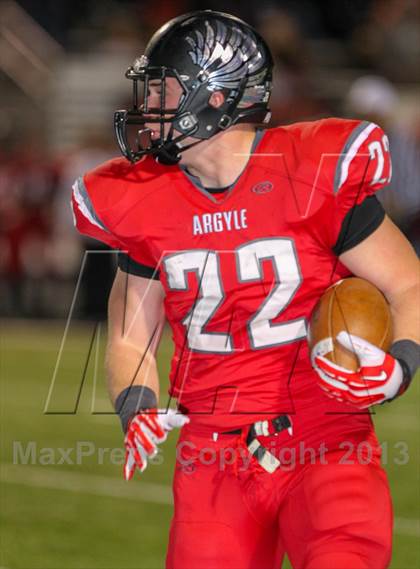 Thumbnail 3 in Argyle vs. Krum (UIL 3A D2 Bi-District Playoff) photogallery.