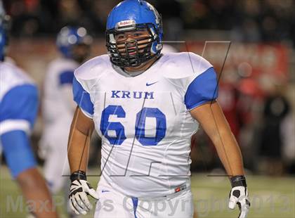 Thumbnail 2 in Argyle vs. Krum (UIL 3A D2 Bi-District Playoff) photogallery.
