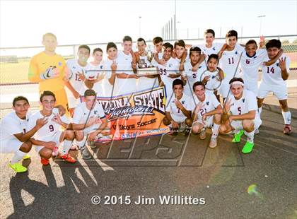 Thumbnail 3 in Blue Ridge vs. Chino Valley (AIA Division 4 Final)  photogallery.