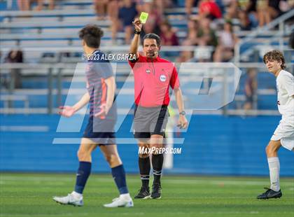 Thumbnail 2 in Seven Lakes vs Dripping Springs  (UIL 6A Soccer Final) photogallery.