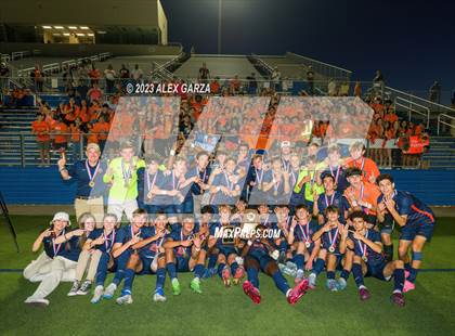Thumbnail 2 in Seven Lakes vs Dripping Springs  (UIL 6A Soccer Final) photogallery.