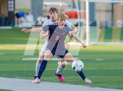 Thumbnail 3 in Seven Lakes vs Dripping Springs  (UIL 6A Soccer Final) photogallery.