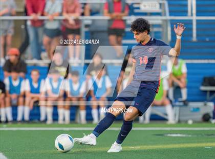 Thumbnail 2 in Seven Lakes vs Dripping Springs  (UIL 6A Soccer Final) photogallery.