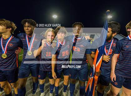 Thumbnail 2 in Seven Lakes vs Dripping Springs  (UIL 6A Soccer Final) photogallery.