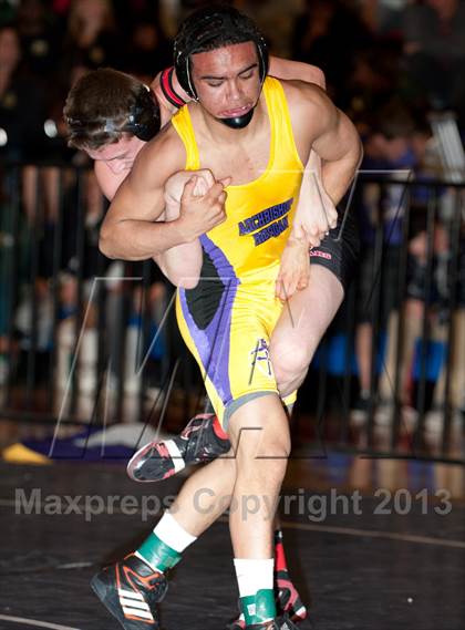 Thumbnail 3 in CIF CCS Wrestling Masters Championships (Semifinals) photogallery.