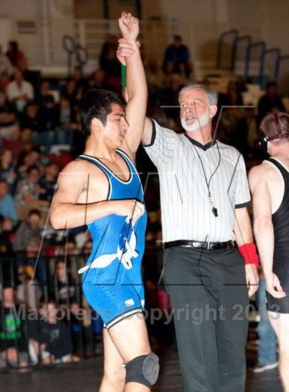 Thumbnail 3 in CIF CCS Wrestling Masters Championships (Semifinals) photogallery.
