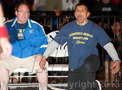 Thumbnail 2 in CIF CCS Wrestling Masters Championships (Semifinals) photogallery.