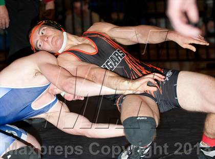 Thumbnail 2 in CIF CCS Wrestling Masters Championships (Semifinals) photogallery.
