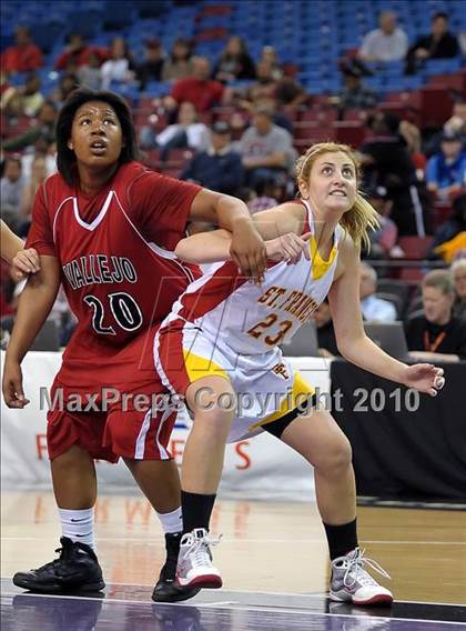 Thumbnail 3 in Vallejo vs. St. Francis (CIF SJS D2 Final) photogallery.