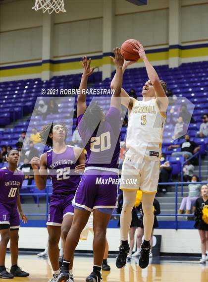 Thumbnail 2 in University vs. Crandall (UIL 5A Bi-District) photogallery.