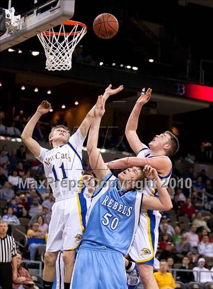 Thumbnail 3 in Boone County @ Newport Central Catholic (Ninth Region Quarterfinals) photogallery.