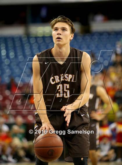 Thumbnail 3 in Berkeley vs Crespi (CIF State D1 Final) photogallery.