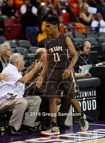 Thumbnail 3 in Berkeley vs Crespi (CIF State D1 Final) photogallery.