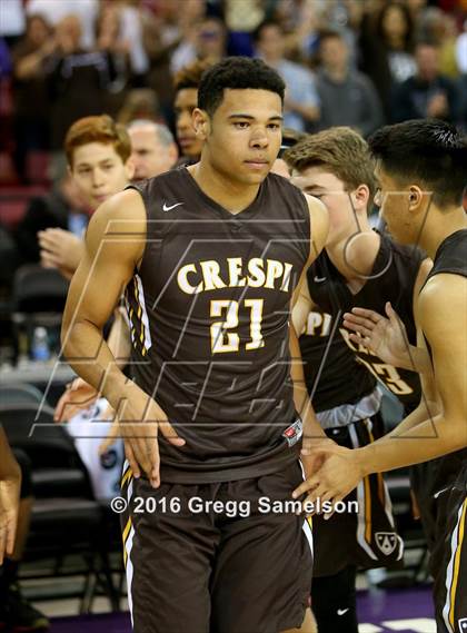 Thumbnail 3 in Berkeley vs Crespi (CIF State D1 Final) photogallery.
