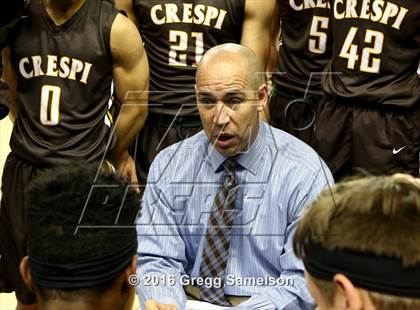Thumbnail 3 in Berkeley vs Crespi (CIF State D1 Final) photogallery.