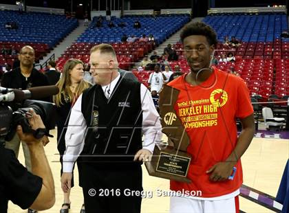 Thumbnail 1 in Berkeley vs Crespi (CIF State D1 Final) photogallery.