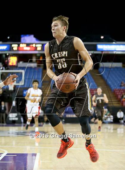 Thumbnail 3 in Berkeley vs Crespi (CIF State D1 Final) photogallery.