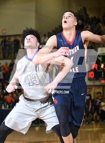 Thumbnail 3 in Nathan Hale vs. Garfield (Les Schwab Invitational) photogallery.