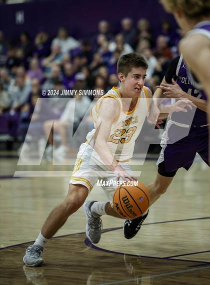 Thumbnail 3 in The Woodlands Christian Academy vs Collinsville (Prairie Farms Holiday Classic) photogallery.