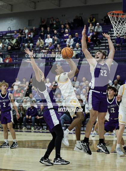 Thumbnail 3 in The Woodlands Christian Academy vs Collinsville (Prairie Farms Holiday Classic) photogallery.