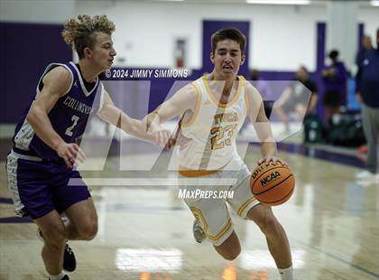 Thumbnail 3 in The Woodlands Christian Academy vs Collinsville (Prairie Farms Holiday Classic) photogallery.