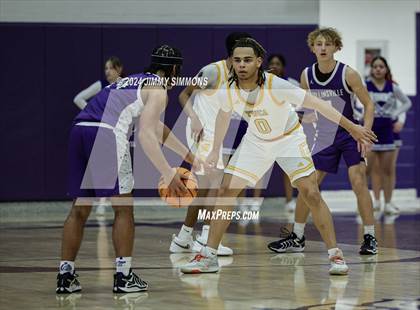 Thumbnail 1 in The Woodlands Christian Academy vs Collinsville (Prairie Farms Holiday Classic) photogallery.