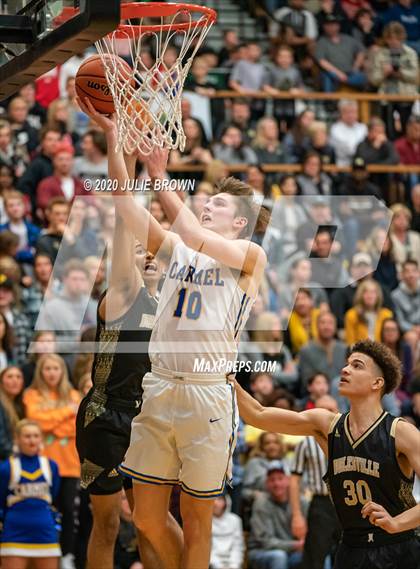 Thumbnail 2 in Noblesville Vs Carmel (IHSAA 4A Sectional Semifinal) photogallery.