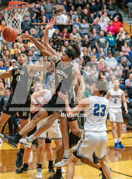 Thumbnail 3 in Noblesville Vs Carmel (IHSAA 4A Sectional Semifinal) photogallery.
