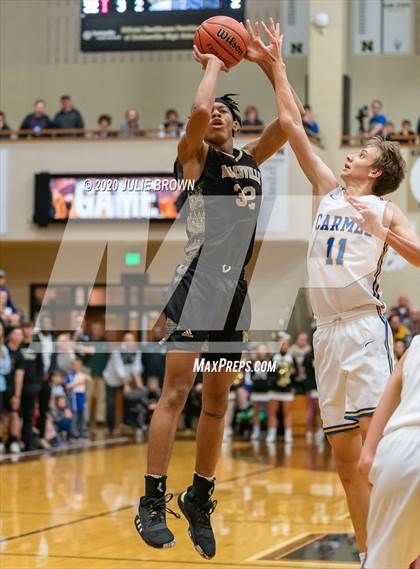 Thumbnail 2 in Noblesville Vs Carmel (IHSAA 4A Sectional Semifinal) photogallery.