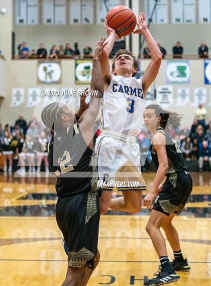 Thumbnail 1 in Noblesville Vs Carmel (IHSAA 4A Sectional Semifinal) photogallery.