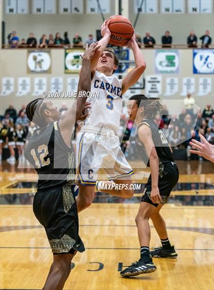 Thumbnail 3 in Noblesville Vs Carmel (IHSAA 4A Sectional Semifinal) photogallery.