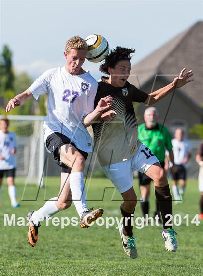 Thumbnail 2 in Davis @ Riverton (UHSAA 5A First Round) photogallery.