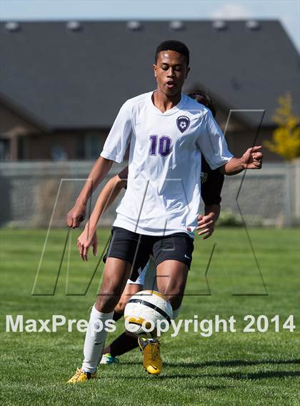 Thumbnail 3 in Davis @ Riverton (UHSAA 5A First Round) photogallery.