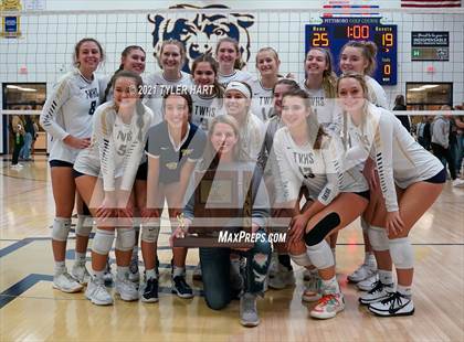 Thumbnail 1 in Lebanon vs. Tri-West Hendricks (IHSAA 3A Sectional Final) photogallery.