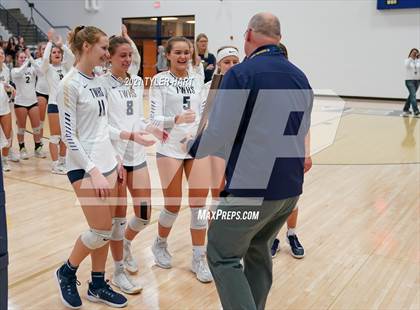Thumbnail 3 in Lebanon vs. Tri-West Hendricks (IHSAA 3A Sectional Final) photogallery.