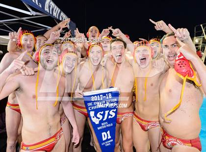 Thumbnail 1 in Jesuit vs Davis (CIF SJS D1 Final) photogallery.