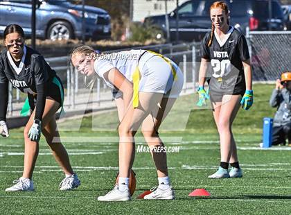 Thumbnail 2 in 5A Flag Football Semi Final Mountain Vista vs Legend photogallery.
