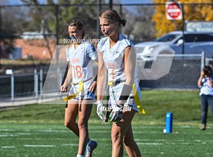 Thumbnail 2 in 5A Flag Football Semi Final Mountain Vista vs Legend photogallery.