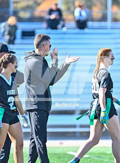 Thumbnail 1 in 5A Flag Football Semi Final Mountain Vista vs Legend photogallery.