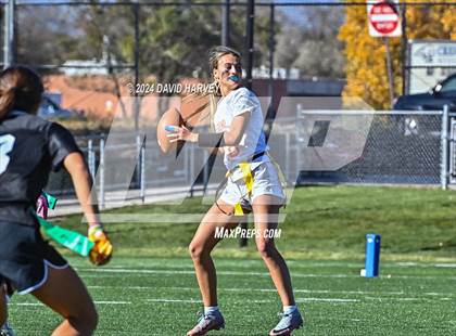 Thumbnail 2 in 5A Flag Football Semi Final Mountain Vista vs Legend photogallery.