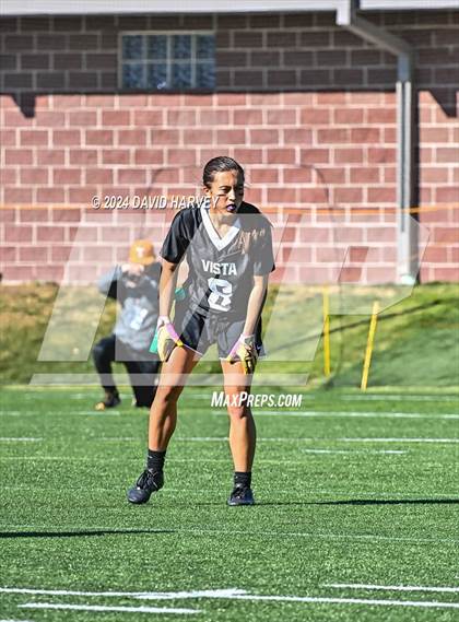Thumbnail 3 in 5A Flag Football Semi Final Mountain Vista vs Legend photogallery.