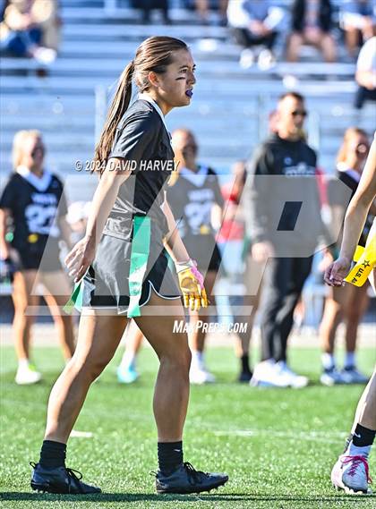 Thumbnail 2 in 5A Flag Football Semi Final Mountain Vista vs Legend photogallery.