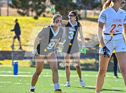 Thumbnail 1 in 5A Flag Football Semi Final Mountain Vista vs Legend photogallery.