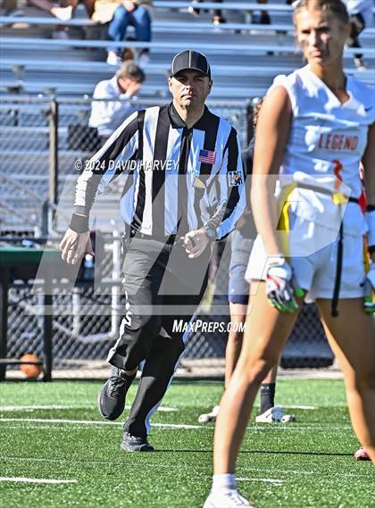Thumbnail 3 in 5A Flag Football Semi Final Mountain Vista vs Legend photogallery.