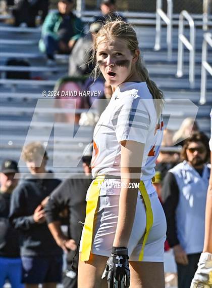 Thumbnail 3 in 5A Flag Football Semi Final Mountain Vista vs Legend photogallery.