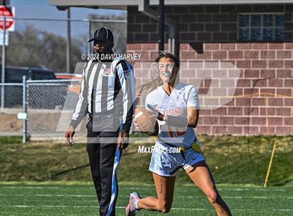 Thumbnail 1 in 5A Flag Football Semi Final Mountain Vista vs Legend photogallery.